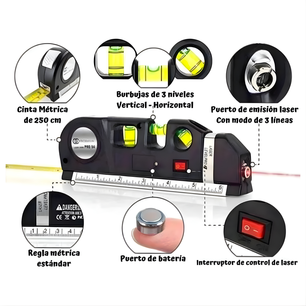 Metro Nivel Laser
