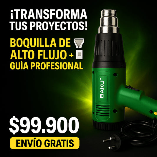 Pistola de calor Baku Heat Pro